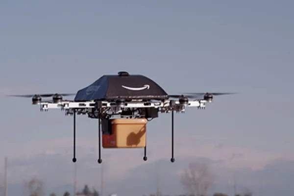Amazon Testing Drones for Delivery, Bezos Tells '60 Minutes'