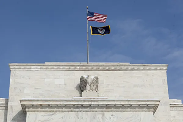 Federal Reserve Building In Washington DC