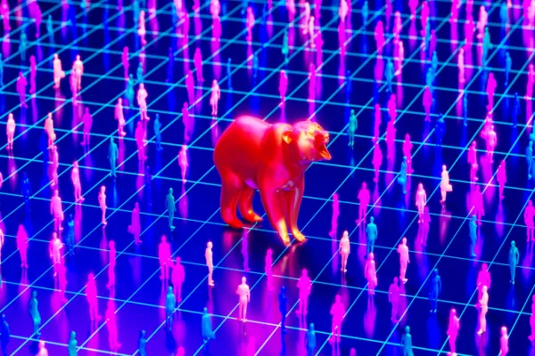 one bear at a party missing out 
