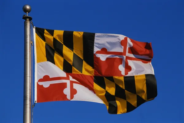 Maryland State Flag - stock photo