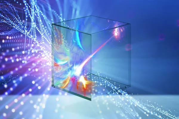 Technologies inside a glass cube
