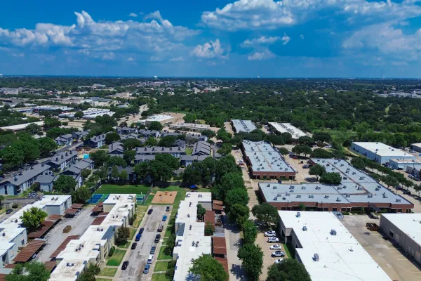 Mix-used development of residential and light industrial zones