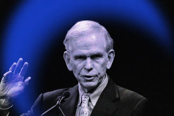 Jeremy Grantham (Illustration by II/Daniel Acker/Bloomberg)