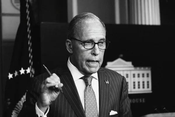 Larry Kudlow (Chris Kleponis/Bloomberg)