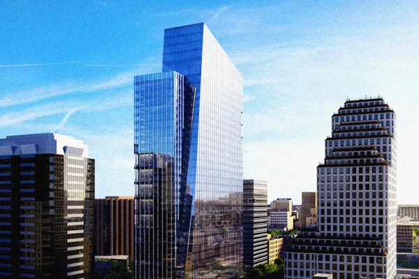 A rendering of 200 W. 6th St. in Austin, Texas. (Pagethink)