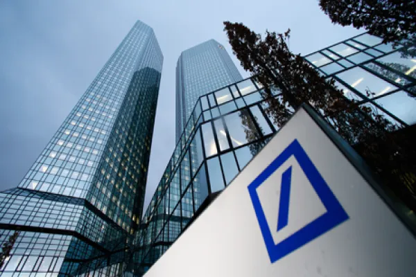 Deutsche Bank Headquarters And News Conference As Bank Posts 4Q Loss