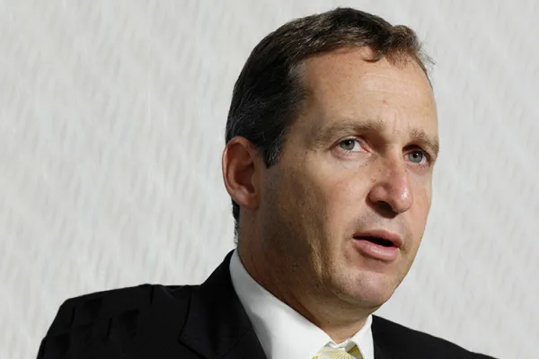 Andrew Formica, co-CEO of Janus Henderson. Munshi Ahmed/Bloomberg.