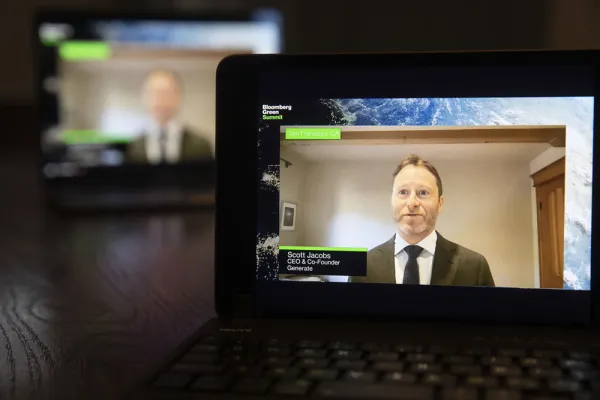 Scott Jacobs, CEO of Generate Capital. (Daniel Acker/Bloomberg)