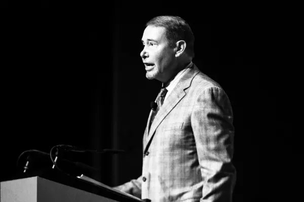 Jeffrey Gundlach, co-founder and chief executive officer of DoubleLine Capital (Alex Flynn/Bloomberg)