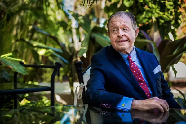 John Casey at his home in Florida. (Photograph by Scott McIntyre.)