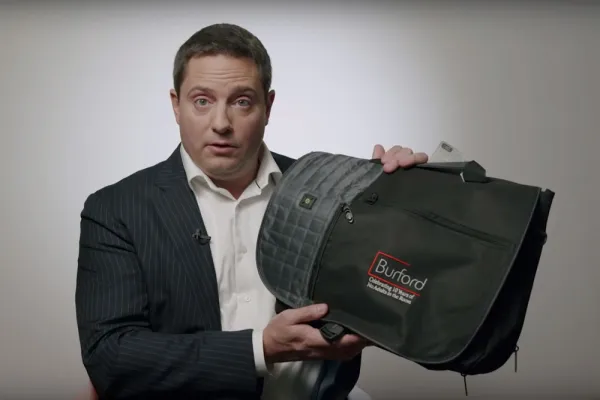 A still from a video featuring Carson Block of Muddy Waters Research (via YouTube)