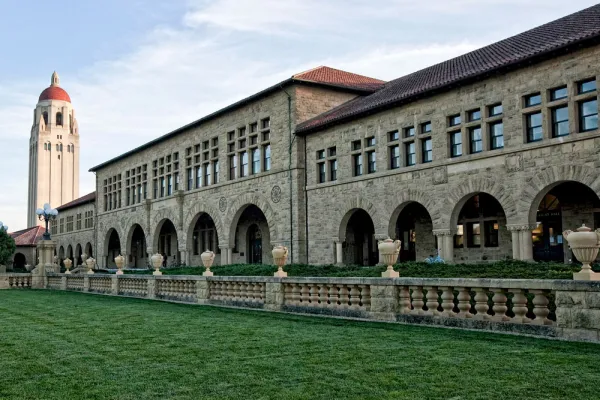 Stanford University campus. (Chip Chipman/Bloomberg)