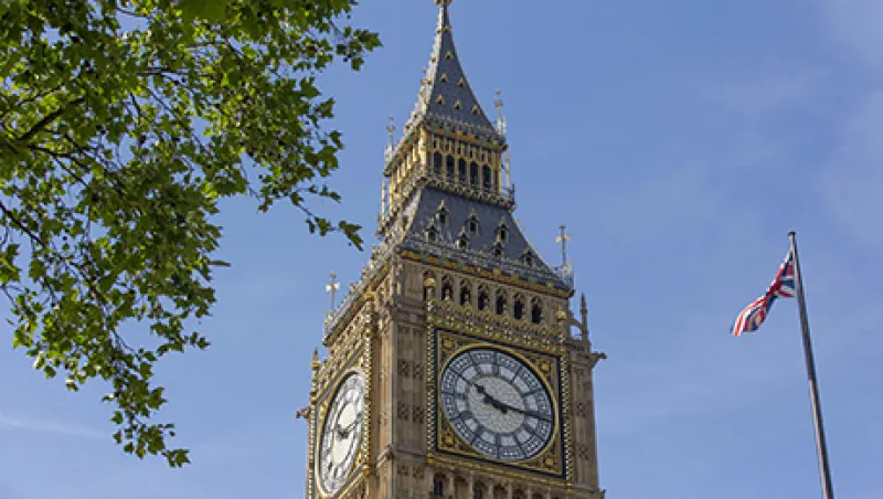 U.K. Government, Parliament And Treasury Buildings
