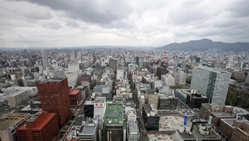 General Views Of Sapporo City