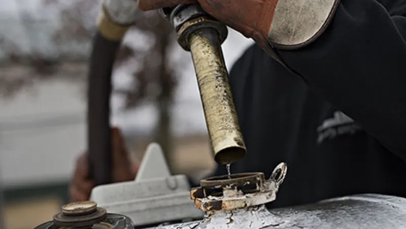 Fuel Oil Deliveries To Local Businesses As Gasoline Supplies Rise