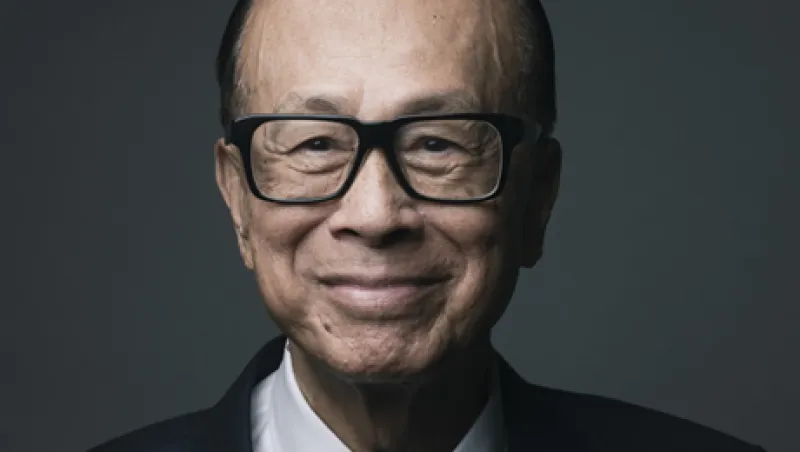 CK Hutchison Holdings Ltd. and Cheung Kong Property Holdings Ltd. Chairman Li Ka-shing Interview