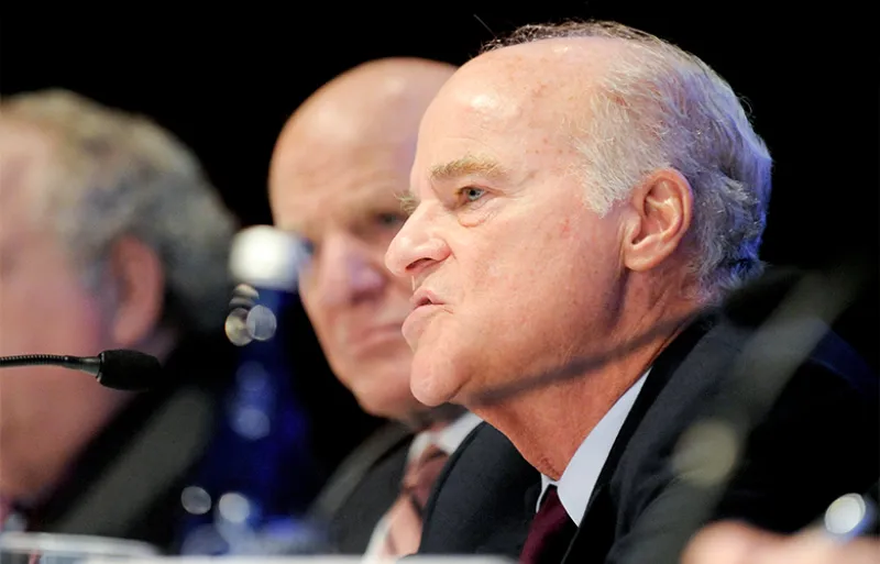 Henry Kravis, co-CEO of KKR (Peter Foley/Bloomberg)