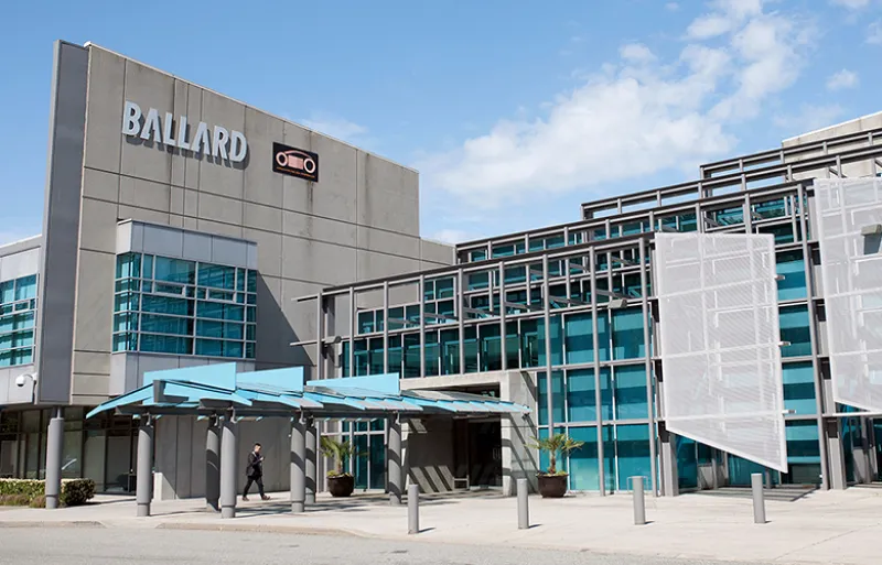 Ballard Power Systems facility in British Columbia, Canada (James MacDonald/Bloomberg)