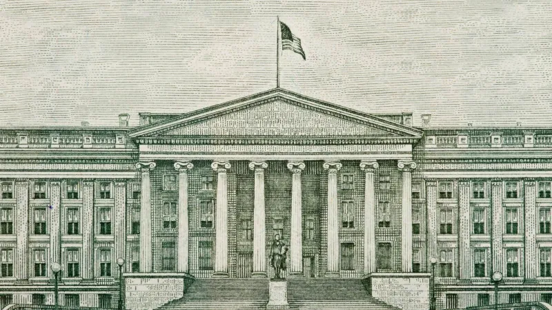 US Treasury Department Washington DC