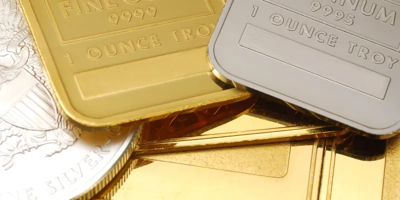 Solid Gold and Silver Bars