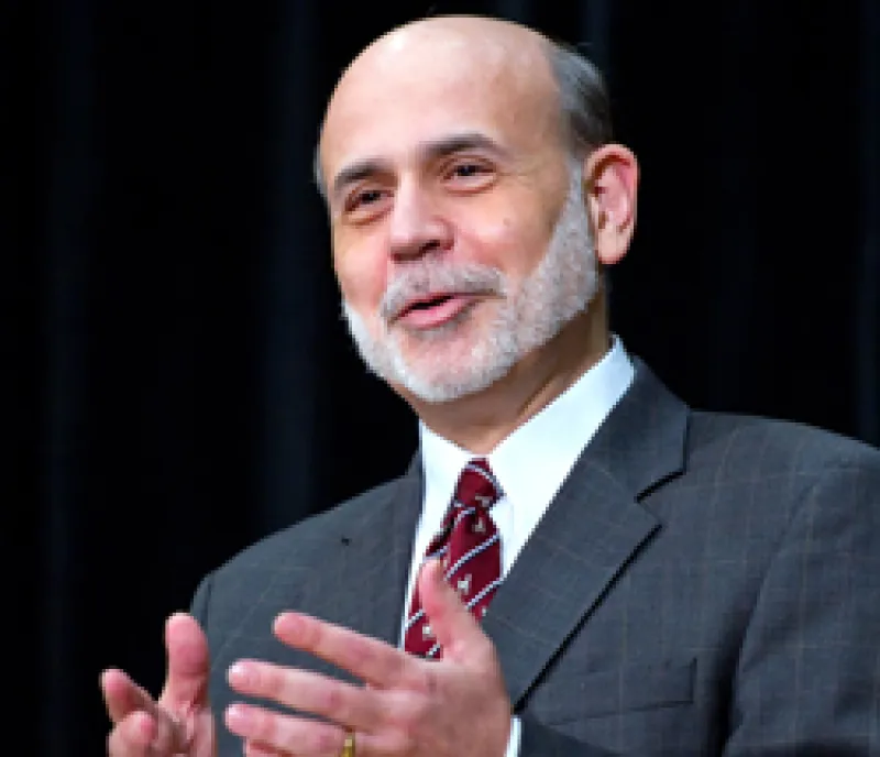 Fed Chairman Bernanke At Financial Markets Conference
