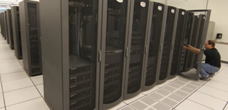 Novell Inc.'s Server Room