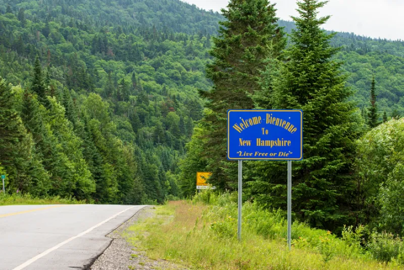 Bienvenue Welcome To New Hampshire