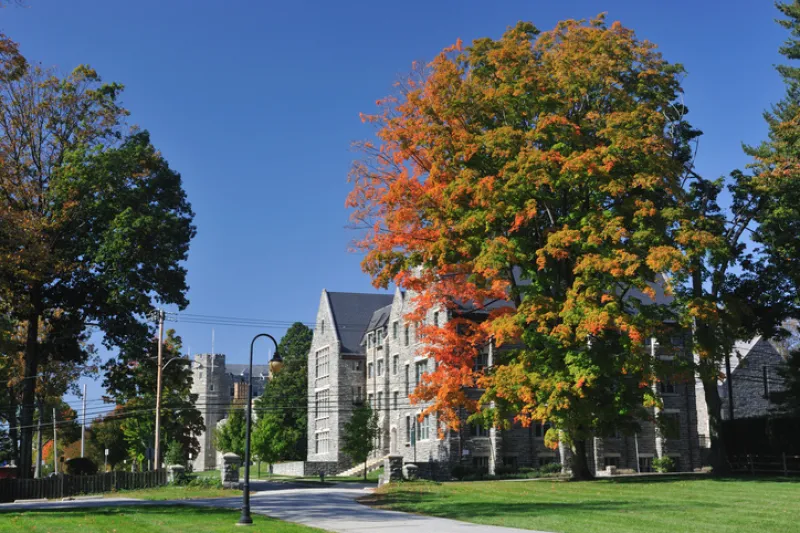 Bryn Mawr College in Fall