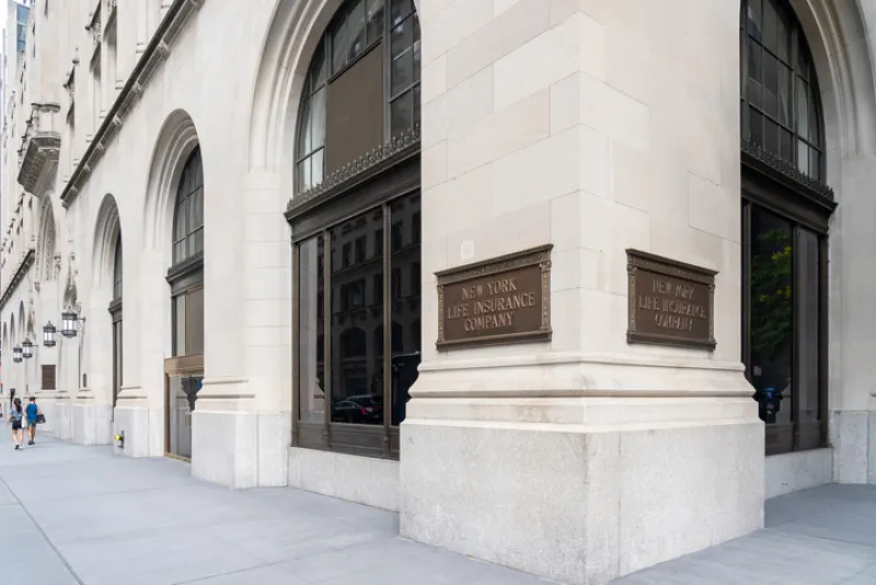 New York Life Insurance Company headquarters in New York City (Getty Images)