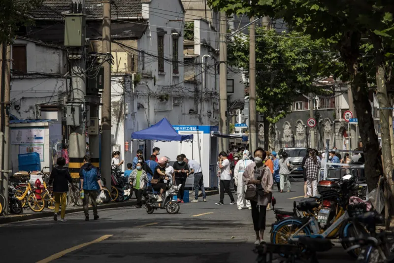 Qilai Shen/Bloomberg