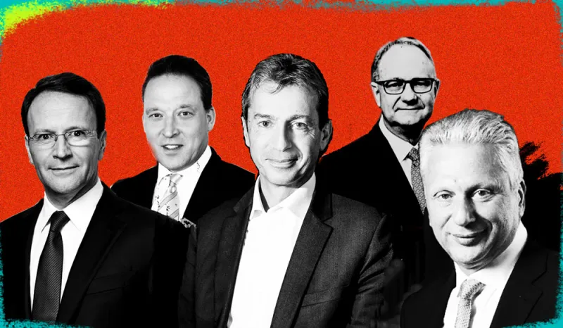 From left: Ulf Mark Schneider, Matthias Zachert, Guillaume Faury, Mark Cutifani, Aiman Ezzat (Courtesy photos)