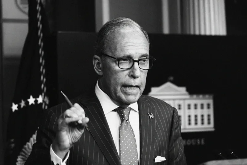 Larry Kudlow (Chris Kleponis/Bloomberg)