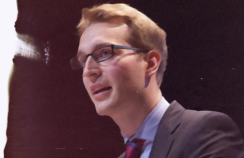 Lion Point’s Didric Cederholm (Bloomberg/ Andrew Harrer)