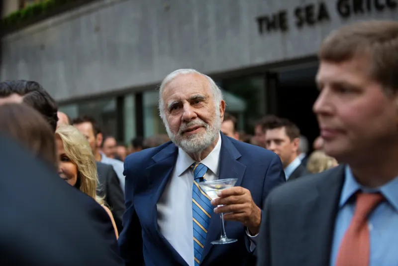 Carl Icahn (Victor J. Blue/Bloomberg)