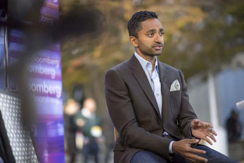 Chamath Palihapitiya (David Paul Morris/Bloomberg)