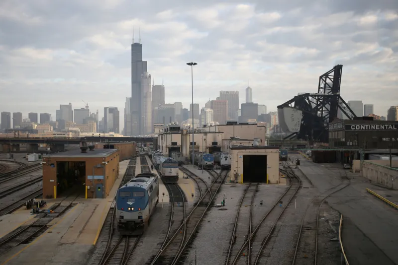 Chicago, Illinois. (Luke Sharrett/Bloomberg)