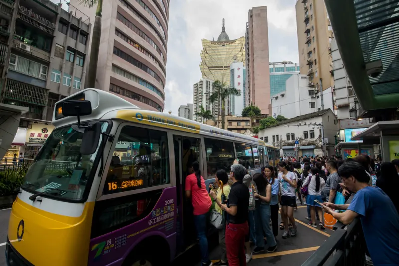 Macau, China. (Paul Yeung/Bloomberg)