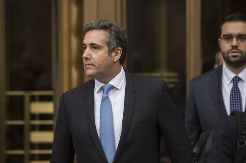 Michael Cohen, personal lawyer to U.S. President Donald Trump. (Victor J. Blue/Bloomberg)