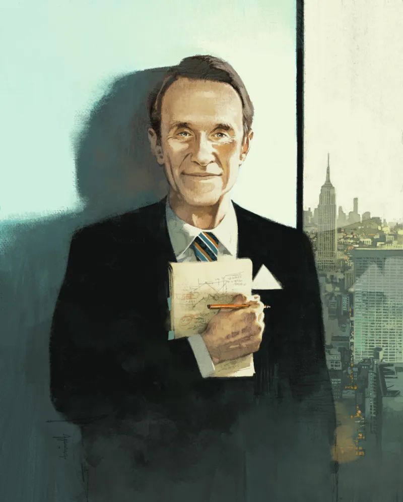 Ed Hyman (Illustration by Marc Aspinall)