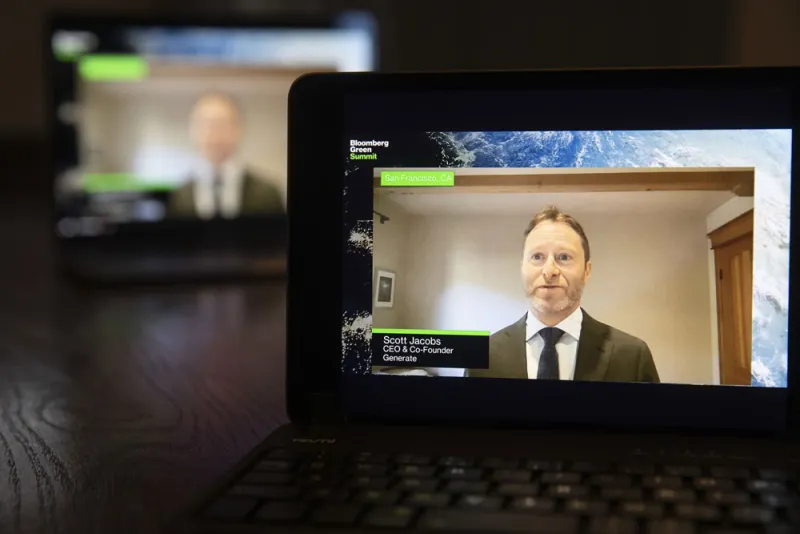 Scott Jacobs, CEO of Generate Capital. (Daniel Acker/Bloomberg)