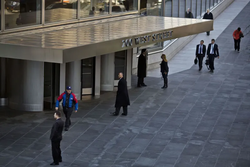 Goldman Sachs headquarters. (Victor J. Blue/Bloomberg)