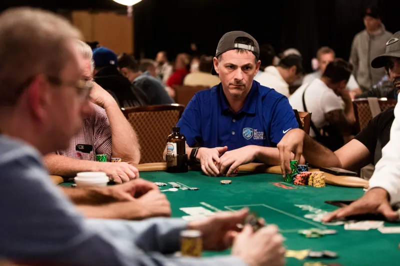David Einhorn at the World Series of Poker. (Photographs by Roger Kisby)