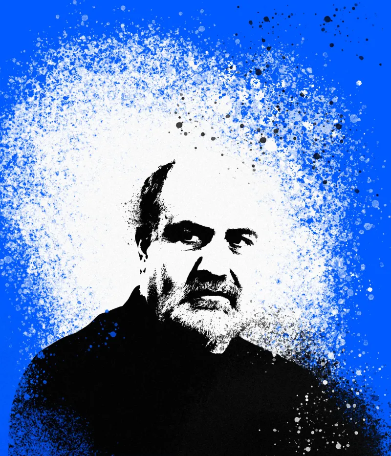 Nassim Taleb (Illustrations by II; Photographs via Bloomberg)