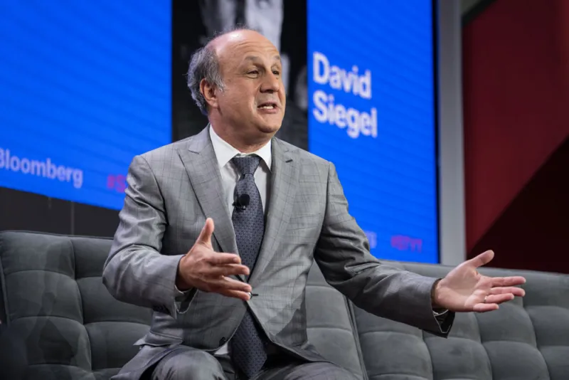 David Siegel, co-founder of Two Sigma Investments. (Misha Friedman/Bloomberg)