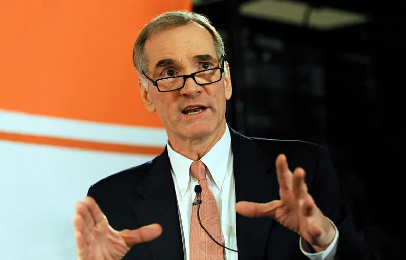 David F. Swensen, chief investment officer of the Yale University Investments Office (Photo credit: Peter Foley/Bloomberg)