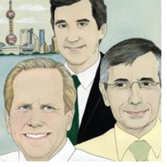 Ralph Layman, Ramin Toloui and Allan Conway